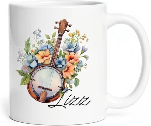 Vista 14 de Taza personalizada para músico 2023, taza de violín personalizada con nombre, violín y notas musicales, taza de cerámica de 11 oz y 15 onzas, taza
