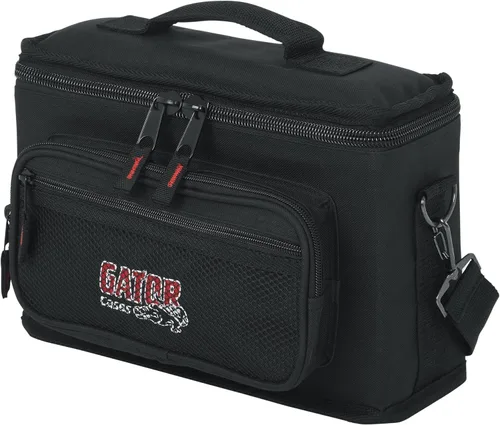 Vista 17 de Gator Cases - Bolsa acolchada para sistemas inalámbricos con correa de hombro extraíble, capacidad para un receptor, dos micrófonos y paquetes