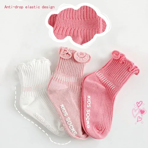 Vista 2 de Calcetines antideslizantes para niños pequeños 6 pares