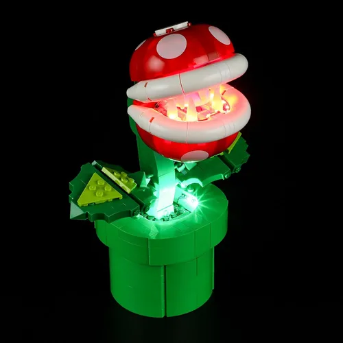 Vista 2 de LIGHTAILING Luz para Lego- 71426 Piranha-Plant - Kit de iluminación LED compatible con el modelo de bloques de construcción Lego - NO incluido