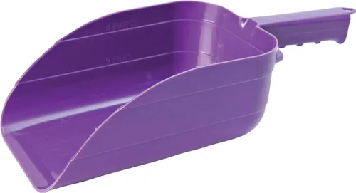 Vista 8 de Little Giant® Cuchara de plástico para uso general Cuchara apilable resistente y duradera para alimentación agrícola 5 pintas Ganaderos verde