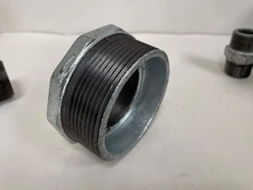 Vista 4 de 3 pulgadas x 2 pulgadas NPT galvanizó el buje reductor del hierro maleable