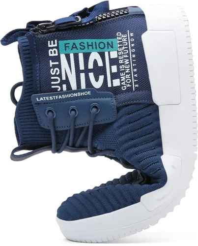 Vista 3 de Tenis a la moda para hombre, tenis para correr, tenis para caminar, uso casual, practicar deportes