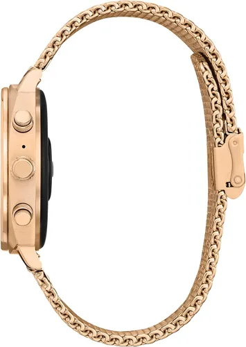 Vista 3 de Citizen CZ Smart PQ2 - Reloj inteligente unisex de 1.614 in con aplicación YouQ con IBM Watson® AI y NASA Research, Wear OS por Google, recursos Oro
