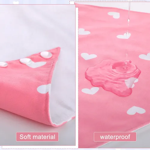 Vista 3 de Janmercy Paquete de 5 baberos tipo bandana para adultos, extra grandes, suaves, ajustables, absorbentes, para mujeres, necesidades especiales