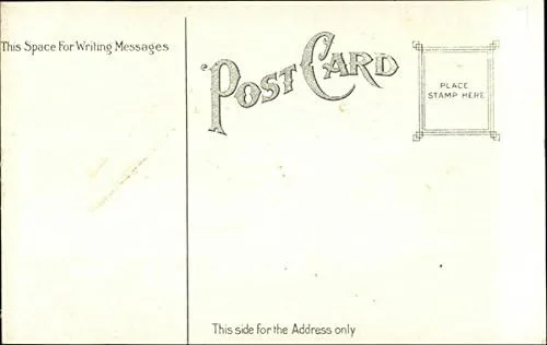 Vista 2 de Old Stone House Brownington, Vermont VT Original Antique Postcard