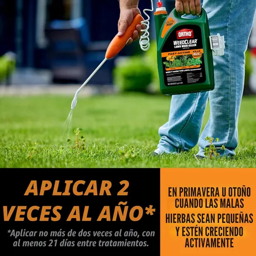 Vista 6 de Ortho WeedClear - Herbicida para césped listo para usar con varita cómoda