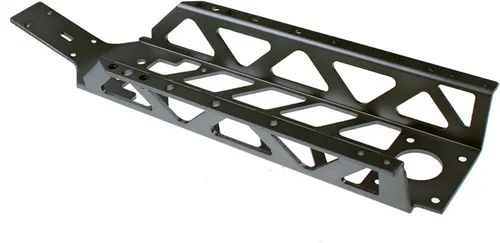 Vista 4 de Chasis principal de aleación Lightened fit 1/5 HPI ROVAN KM Baja RV KM 5B 5T 5SC (gris)