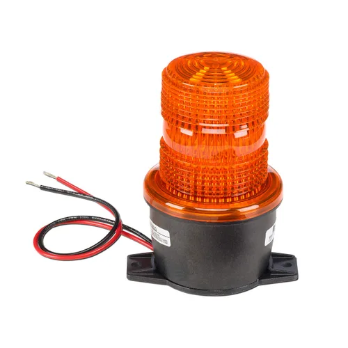 Vista 10 de Federal Signal LP3E-120C Streamline - Luz estroboscópica de bajo perfil, 120 VAC, base atornillada Edison A-19, transparente