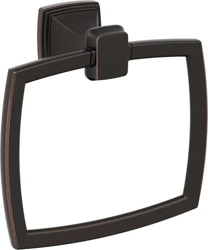 Vista 30 de Amerock BH36032G10 Toallero de níquel cepillado Toallero de 6-13/16 pulgadas (6.811 in) de longitud Revitalize Toallero de mano para pared
