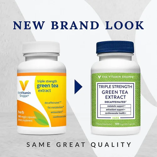 Vista 2 de The Vitamin Shoppe Extracto de té verde de triple fuerza 750mg