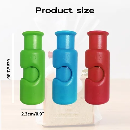 Vista 2 de Clips para Bolsas, Nuevos Clips para Bolsas de Chips y Alimentos, Clips Reutilizables para Bolsas de Comestibles, Clip de Cierre para Pan