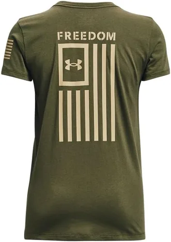 Vista 5 de Under Armour Camiseta de la bandera de la libertad para mujer