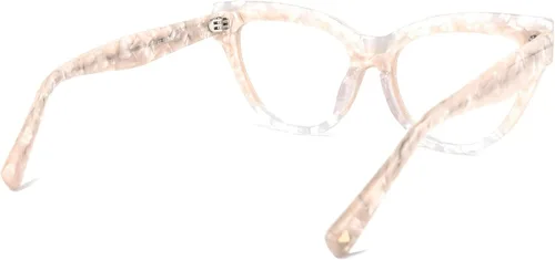 Vista 5 de Zeelool Gafas de ojo de gato elegantes para mujer, gafas elegantes Cascata ZOA01858