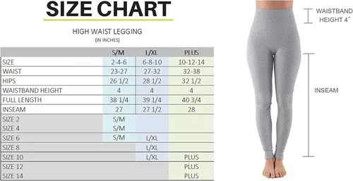 Vista 7 de AEKO Leggings gruesos de yoga para mujer, mezcla de algodón suave, cintura alta, con compresión de control de abdomen