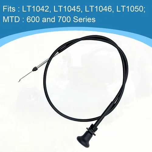 Vista 4 de AOTWD 946-1085A Cable de estrangulamiento 746-1085A 60-057 para MTD Cub Cadet Troy Bilt Cortacésped