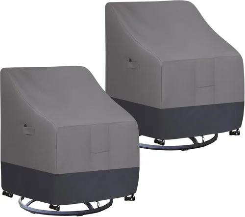 Vista 23 de Easy-Going Funda para Silla Apilable de Exterior Resistente, Funda para Silla de Patio Impermeable, Funda para Muebles de Exterior Resistente al