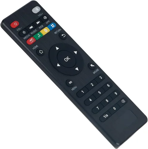 Vista 2 de Allimity X31-218 Reemplazado Control Remoto Ajuste para Android TV Box Set-top Box OPENBOX VX y VX2 IPTV Set Top Box CS918 U7 S905W V88 V99 MXV Q7 Q8