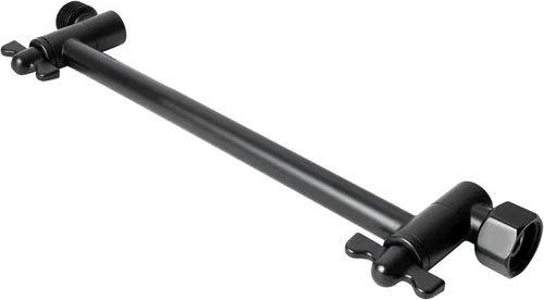 Vista 13 de High Sierra® - Extensión de brazo de ducha ajustable de 9 pulgadas para cabezales de ducha fijos. Los mejores engranajes de bloqueo de la industria