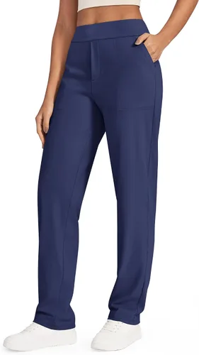 Vista 10 de G4Free ShiftReady - Pantalones de yoga para mujer Negro