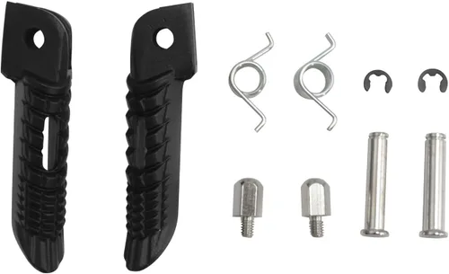 Vista 10 de TCT-MOTORPARTS Estriberas para reposapiés trasero delantero negro para Suzuki GSXR1000 2005-2025 GSXR600 750 2006-2025