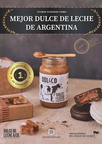 Vista 7 de Dulce de Leche & co. Dulce de Leche Argentina DDL&CO Premium 15.87oz