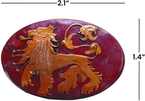 Vista 3 de Dark Horse Deluxe Juego de Tronos Lannister Shield Pin