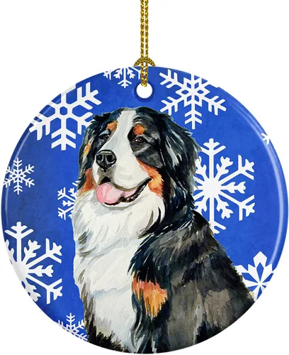 Vista 274 de Caroline's Treasures Cavalier Spaniel - Adorno de cerámica para colgar en el árbol de Navidad, para el hogar, Navidad, fiestas, regalo, 3 pulgadas