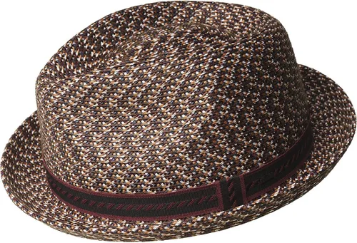 Vista 14 de Bailey of Hollywood Mannes - Sombrero trenzado Fedora Trilby para hombre Amphora