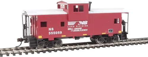Vista 7 de Walthers Trainline HO Scale Model Atchison, Topeka & Santa Fe Vision Caboose, modelo: 931-1503