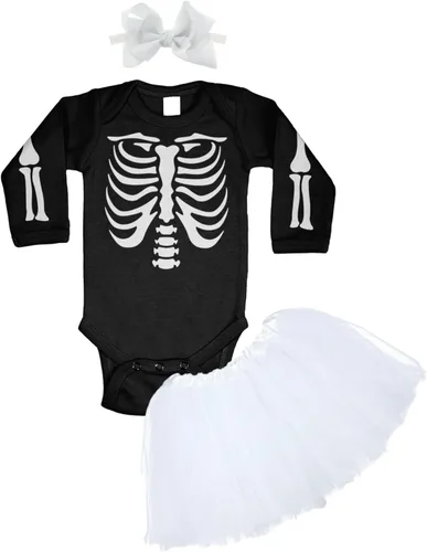 Vista 45 de Tcombo Pumpkin Face - Body Jack O' Lantern Naranja - Cara de calabaza negra