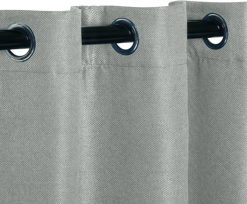 Vista 9 de Superior Cortinas opacas, aisladas, cortinas con bloqueo solar para dormitorio, sólidas, texturizadas, ventana de sala de estar, tejido térmico
