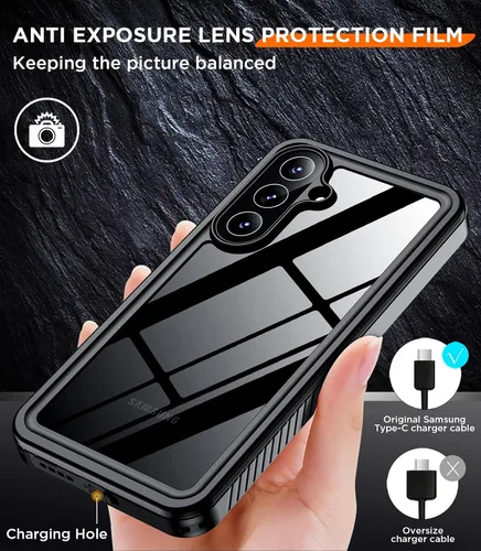 Vista 79 de Temdan - Funda impermeable diseñada para iPhone 12, protector de pantalla y cámara integrado IP68 bajo el agua, cuerpo completo, a prueba de caídas