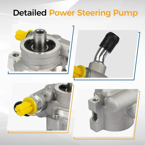 Vista 4 de PAROD Bomba de dirección asistida 25960709 para Chevy Corvette 1997-2004, 2006-2013 5.7L 6.0L 6.2L 7.0L V8