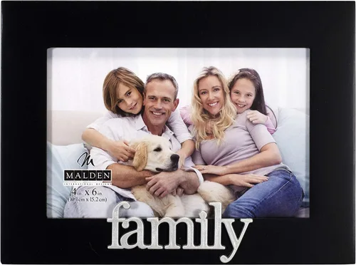 Vista 14 de Malden International Designs 4305-46 Daddy's Girl Expressions - Marco de fotos, 4 x 6 pulgadas, color negro
