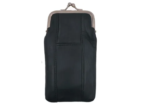 Vista 12 de Marshal® - Estuche para cigarrillos de cuero, bolsillo regular o 100 para encendedor de 100 (color azul bebé)