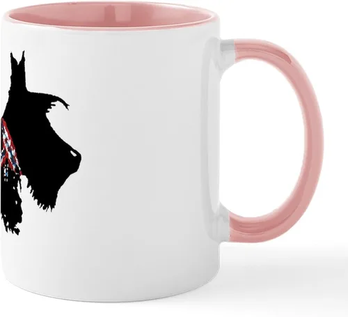Vista 13 de CafePress Cloud Angel & Scotty Taza de café de cerámica (11 oz)