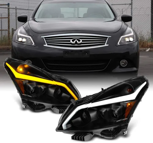 Vista 9 de AKKON - Para faros delanteros de tres proyectores Infiniti G37/G25/Q40 Sedan 2010-2013
