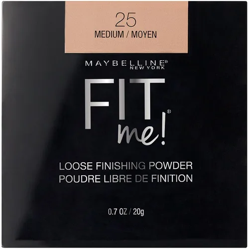 Vista 9 de Maybelline Fit Me - Polvo fijador suelto, polvo facial de maquillaje y polvo de acabado, Claro, 1 unidad