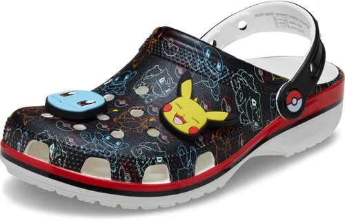 Vista 8 de Crocs Zuecos Pikachu clásicos unisex para adultos Charizard/Blastoise
