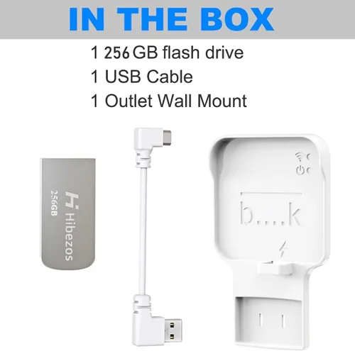 Vista 7 de Unidad flash USB de 256 GB y soporte de salida para Blink Sync Module 2, ahorra espacio y soporte de montaje fácil de mover para el sistema