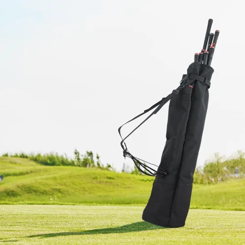 Vista 7 de Bolsa de transporte de golf ligera (lleva de 8 a 10 palos) Par 3 Bolsa de golf Pitch n Putt pequeña bolsa de golf / entrenamiento, correas dobles
