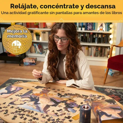 Vista 8 de Ravensburger Rompecabezas de 500 piezas de cuarta ala para adultos