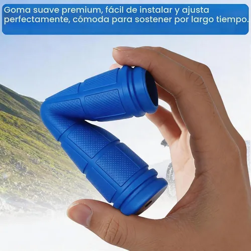 Vista 7 de 4 pares de manillar de bicicleta Agarraderas de seta para BMX/MTB/Road Mountain Bikes