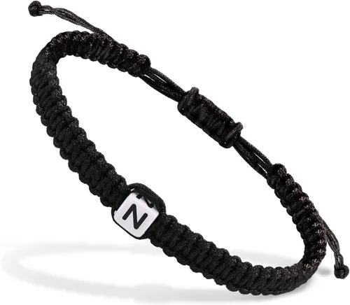 Vista 30 de Pulseras hechas a mano, pulseras para mujeres y hombres, pulsera ajustable con inicial, regalos de joyería para mamá, esposa, novia, ella, amigos
