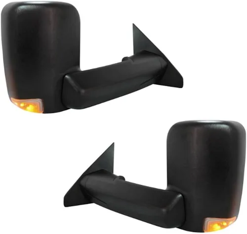 Vista 3 de Espejo de puerta Ram 1500 2019 2020 2021 lado del conductor Potencia Estilo de remolque Con señal de giro/luz de charco/sensor de temperatura