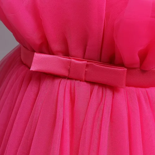 Vista 4 de HNXDYY Baby Girl Tulle Dress Baby Birthday Party Dress Tutu Dresses for Toddler Girls
