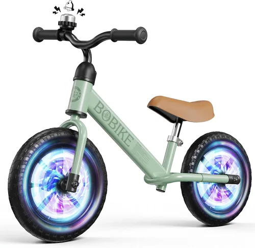 Vista 9 de Bobike Toddler Balance Bike Toys for 2 to 5 Year Old Girls Boys Adjustable Seat and Handlebar No-Pedal Training Bike Best Gifts for Kids