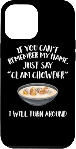 Vista 10 de Ropa para iPhone 12 mini almejas Chowder, increíble funda divertida con diseño de amante de los Chowders