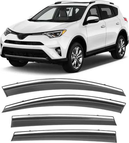 Vista 43 de Deflectores de ventana irrompibles con cinta para Chevrolet Equinox 2025-2026